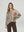 Sweater Mujer Emma Overside Cuello Redondo Manga Caída Print Lineatre