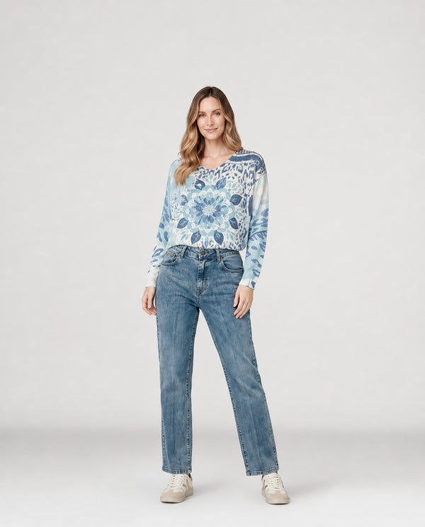 Sweater Mujer Antonella Jeans Lineatré