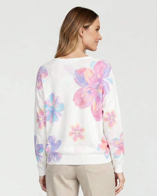 Sweater Mujer Grazia Lila Lineatré