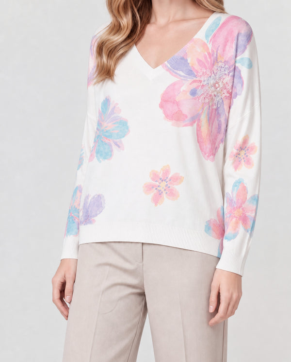 Sweater Mujer Grazia Lila Lineatré