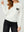 Sweater Mujer Renata Relaxed Cuello Redondo Manga Caída Blanco Lineatre