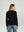 Sweater Mujer Renata Relaxed Cuello Redondo Manga Caída Negro Lineatre