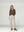 Sweater Mujer Luciana Relaxed Cuello En V Tipo Camisa Manga Caída Chocolate Lineatre