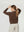 Sweater Mujer Luciana Relaxed Cuello En V Tipo Camisa Manga Caída Chocolate Lineatre