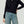 Sweater Mujer Luciana Relaxed Cuello En V Tipo Camisa Manga Caída Negro Lineatre