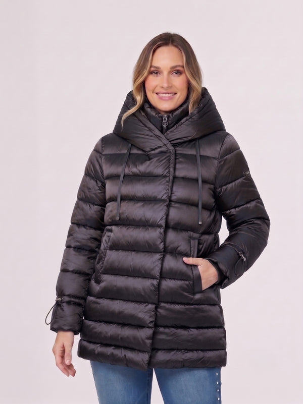Parka Mujer Arabella Negro Lineatre