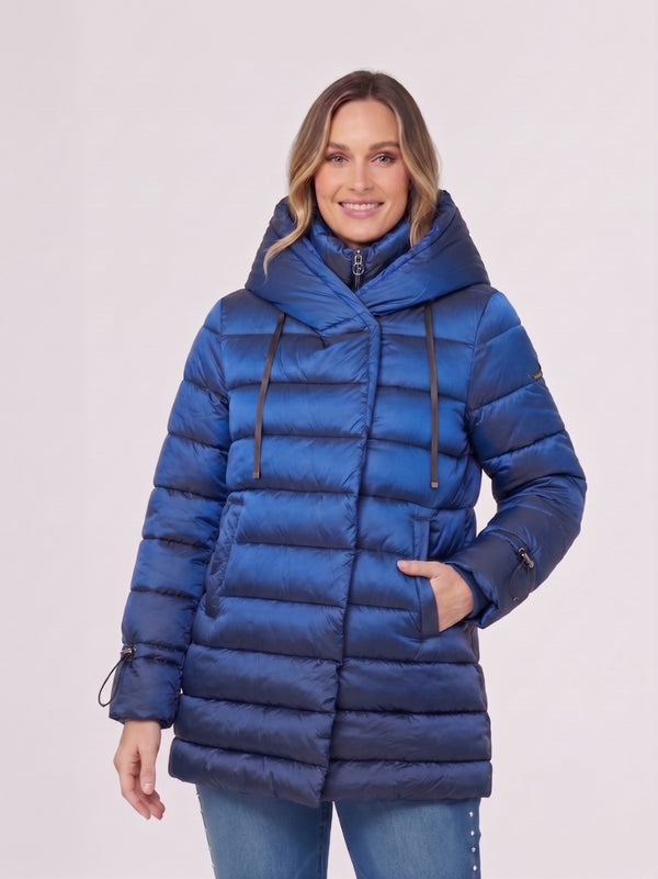 Parka Mujer Arabella Azul Lineatre