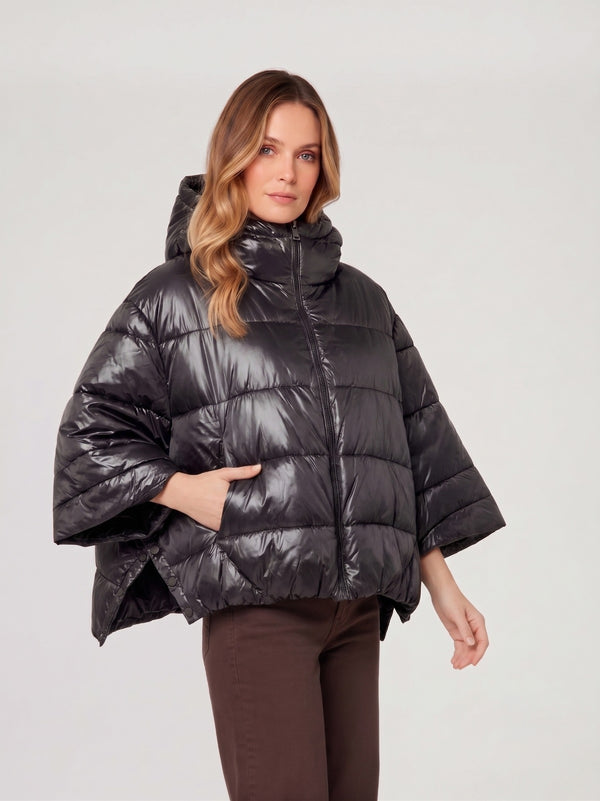 Parka Mujer Emi Negro Lineatre