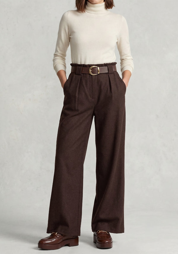 Pantalón Mujer Ilaria Vino Lineatre