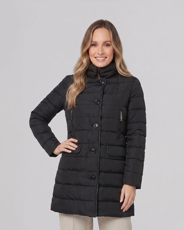Parka Mujer Fily Negro Lineatre