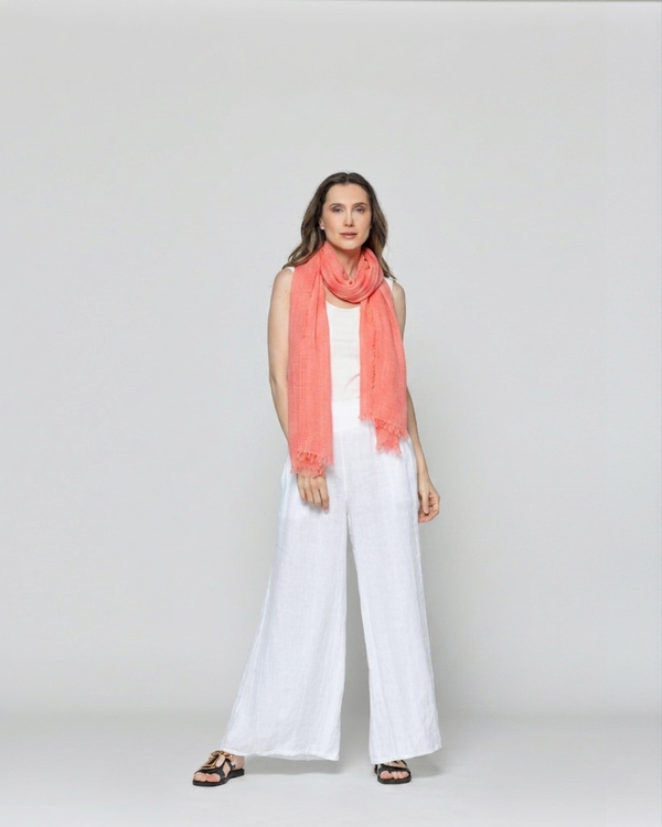 Pañuelo Mujer Con Textura Coral Lineatre