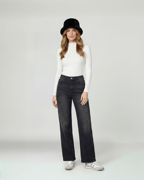 Gorro Mujer Sofía Negro Lineatré