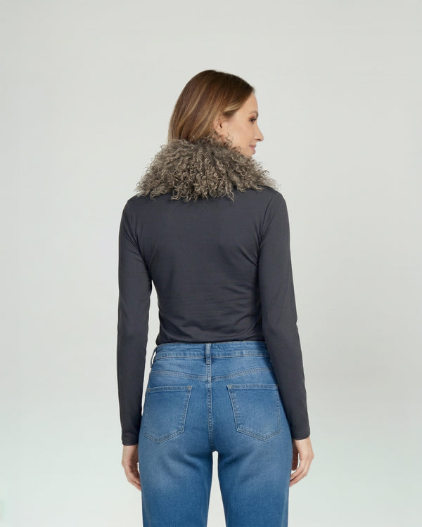 Cuello Mujer Belén Taupe Lineatre