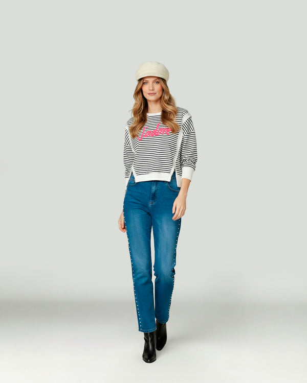 Boina Mujer Giovanna Crudo Lineatre