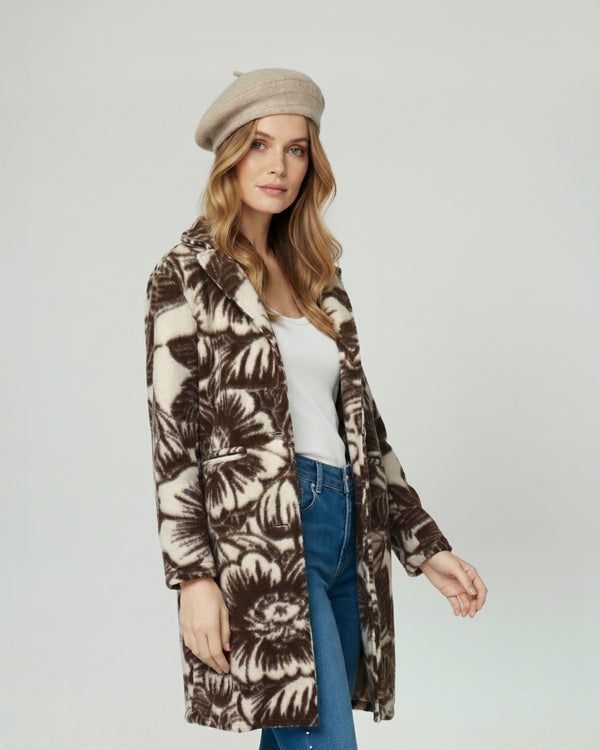 Boina Mujer Rita Beige Lineatre