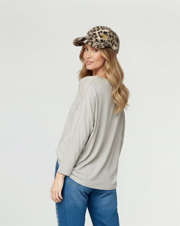Gorro Mujer Valeria Beige Lineatre