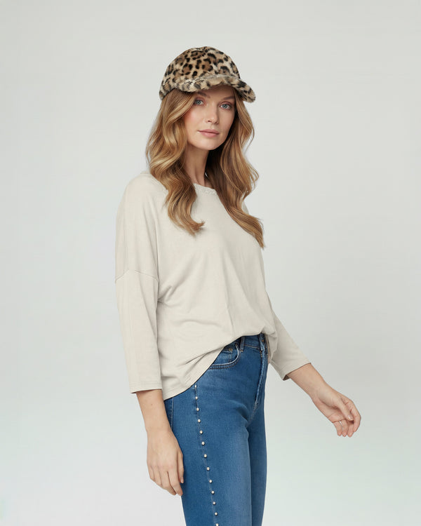 Gorro Mujer Valeria Camel Lineatre