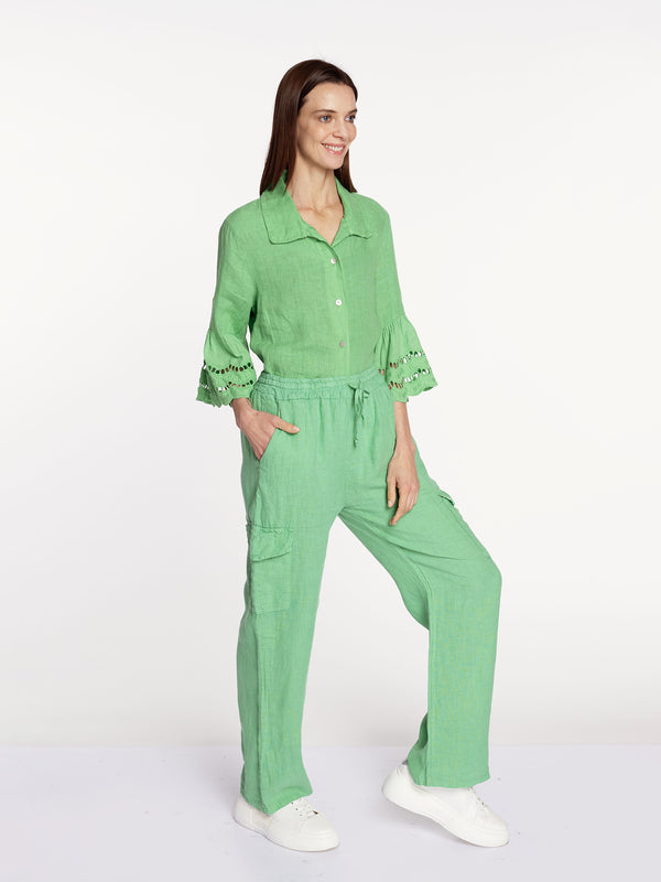 Pantalon allegra verde